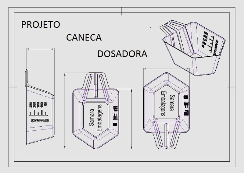 Projeto para Copo Dosador